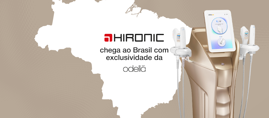 Hironic chega ao Brasil com exclusividade Odellā: o futuro da medicina estética não invasiva