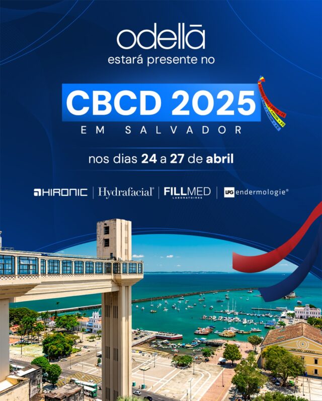 Odellā Brasil no CBCD Bahia!

De 24 a 27 de abril, esperamos você no estande 34 para uma imersão nas tecnologias que estão transformando a dermatologia estética ✨

Hironic, Silkro, Hydrafacial, LPG e Fillmed (NCTF) reunidas para oferecer inovação, performance e resultados que encantam!

Vem viver essa experiência com a gente na Bahia!

#CBCD2025 #OdellāBrasil #TecnologiaDermatológica